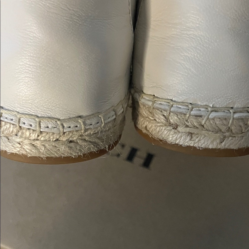 Coach Cream Leather Loafers - Picture 5 of 6